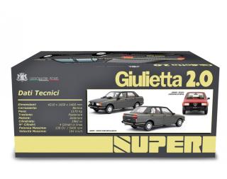 Alfa Romeo Giulietta 2.0 1980 Rosso Alfa Laudoracing 1:18 Resinemodell (Türen, Motorhaube... nicht zu öffnen!)